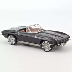 Chevrolet Corvette Sting Ray Cabriolet 1963 Black 1:18 - 65578