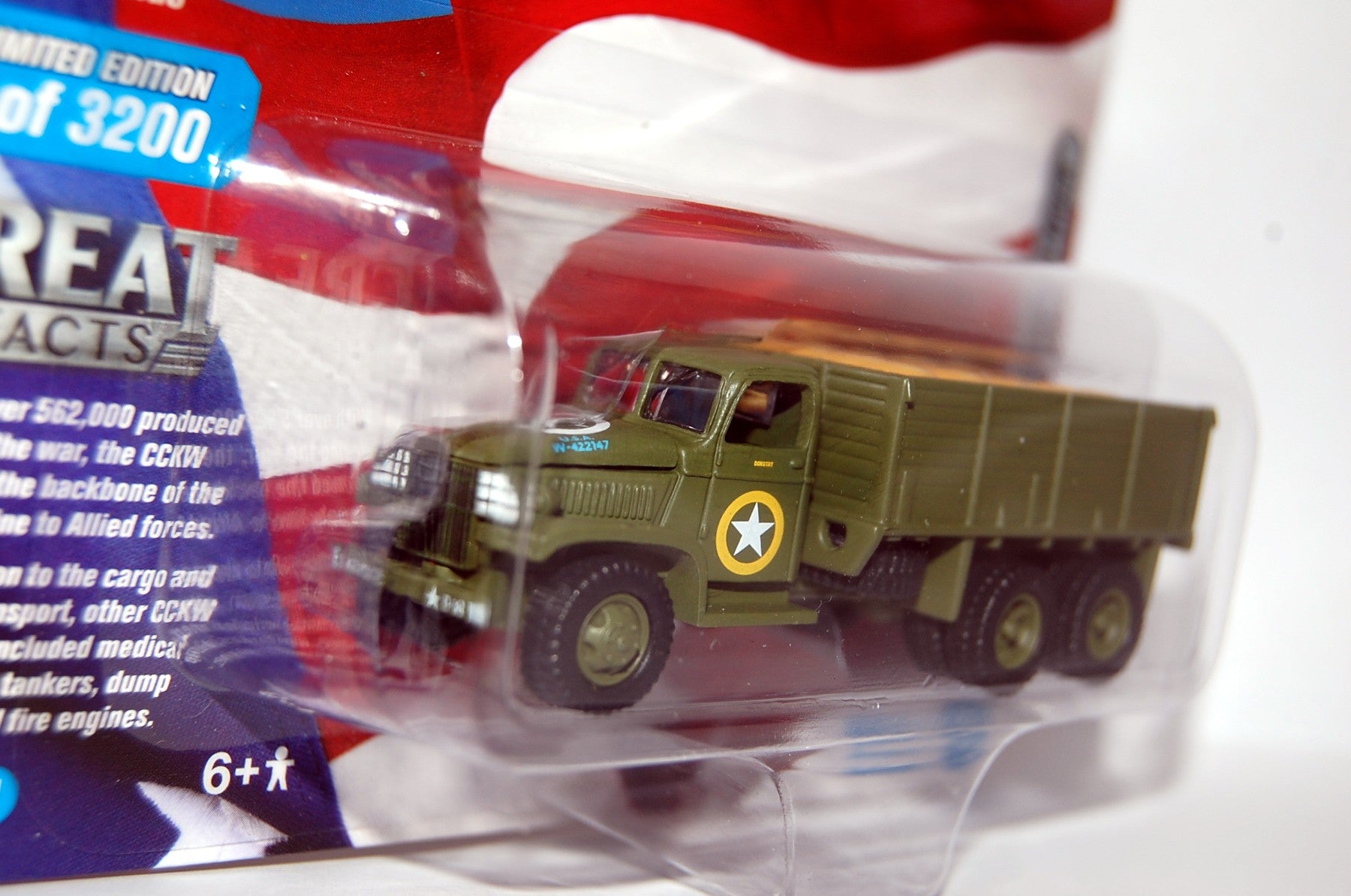 GMC CCKW 2½ ton 6x6 TK World War II 1:64 Collection 3/6 - 6561