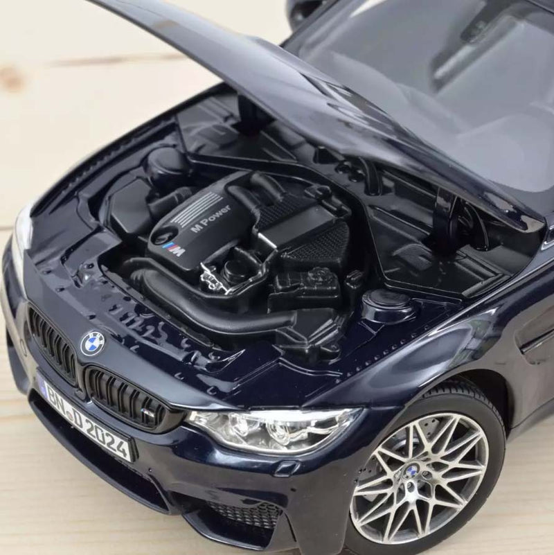 BMW M3 Competition 2017 Bleu métallisé 1:18 - 65613