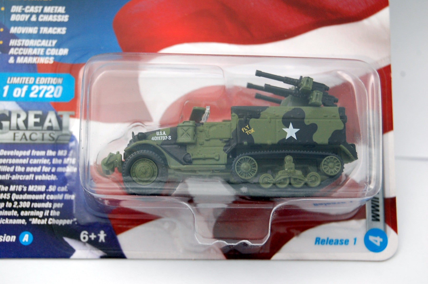 M16 Half Truck World War II 1:64 Collection 4/6 - 6569