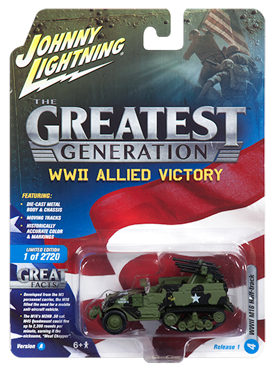 M16 Half Truck World War II 1:64 Collection 4/6 - 6570