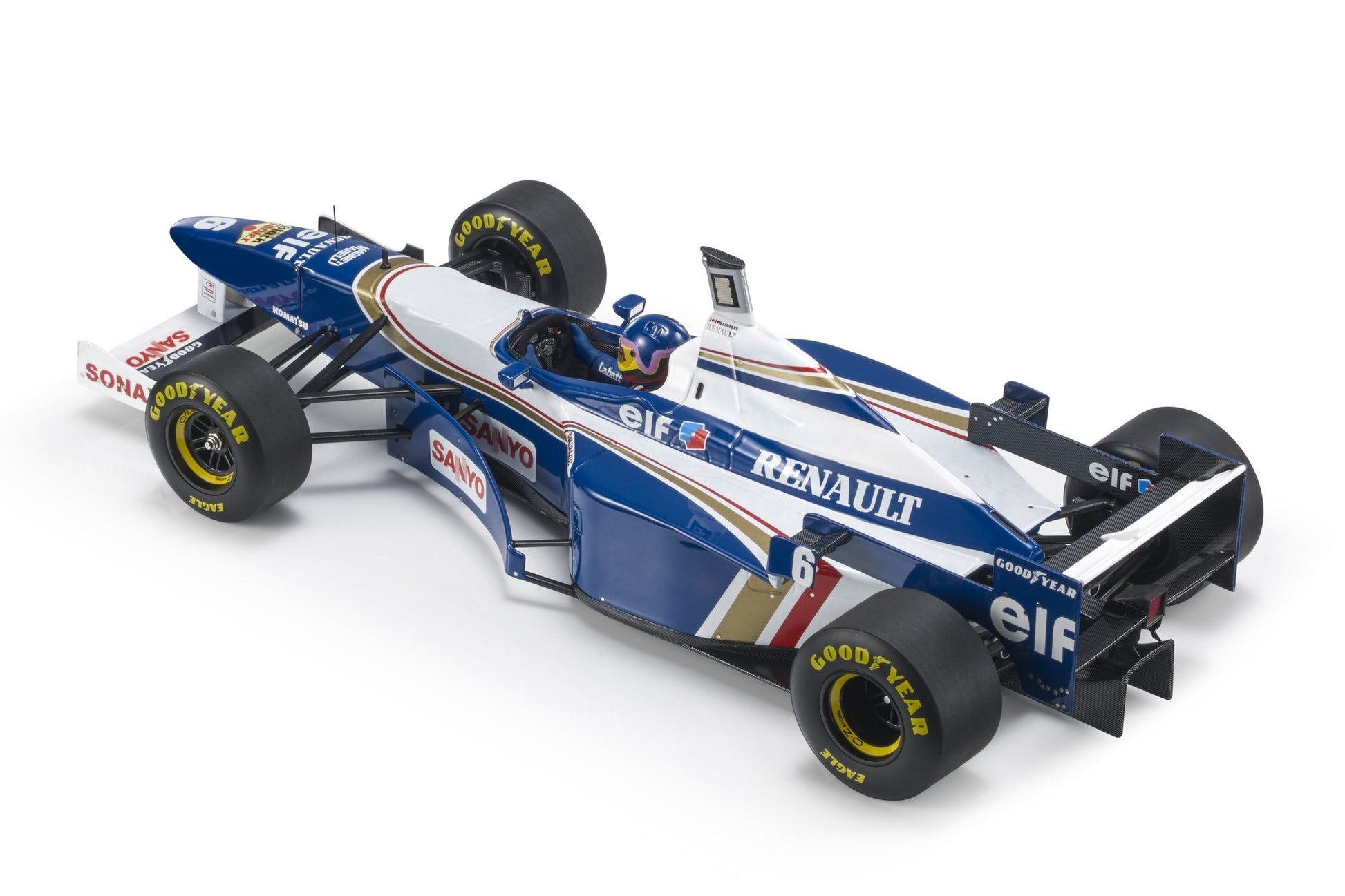 Williams Renault FW18 F1 1996 Jacques Villeneuve 1:18 - 65722