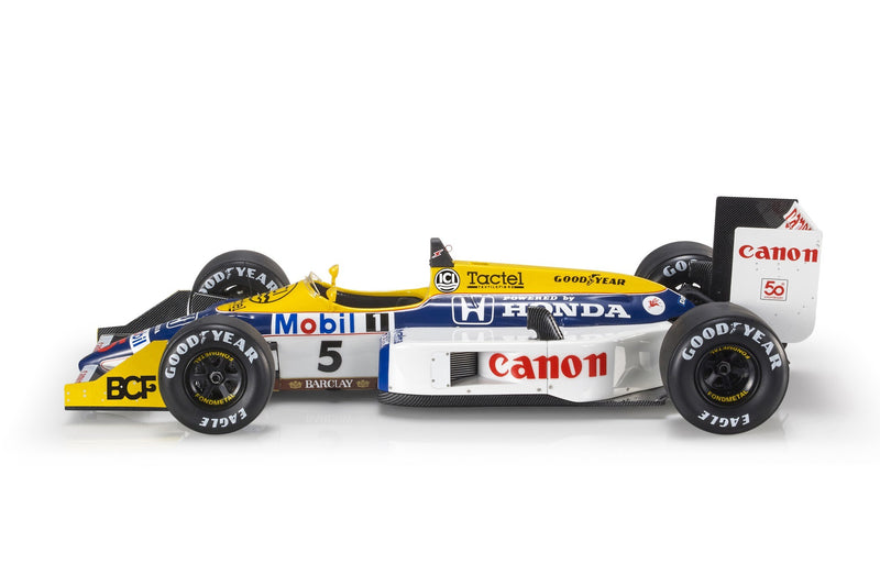 Williams Honda FW11B F1 1987 Pole Position & Winner Mexican GP Nigel Mansell 1:18 - 65736