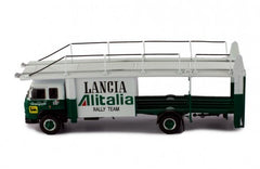 FIAT 673 Racing Transporter 1976 Lancia Alitalia White 1:43 - 65790