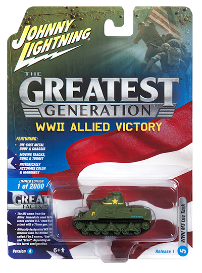 M3 Lee Tank World War II 1:64 Collection 5/6 - 6583