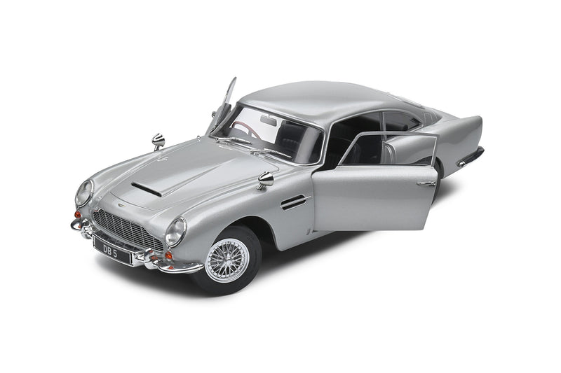 Aston Martin DB5 RHD 1964 Silver Grey Metallic 1:18 - 65978