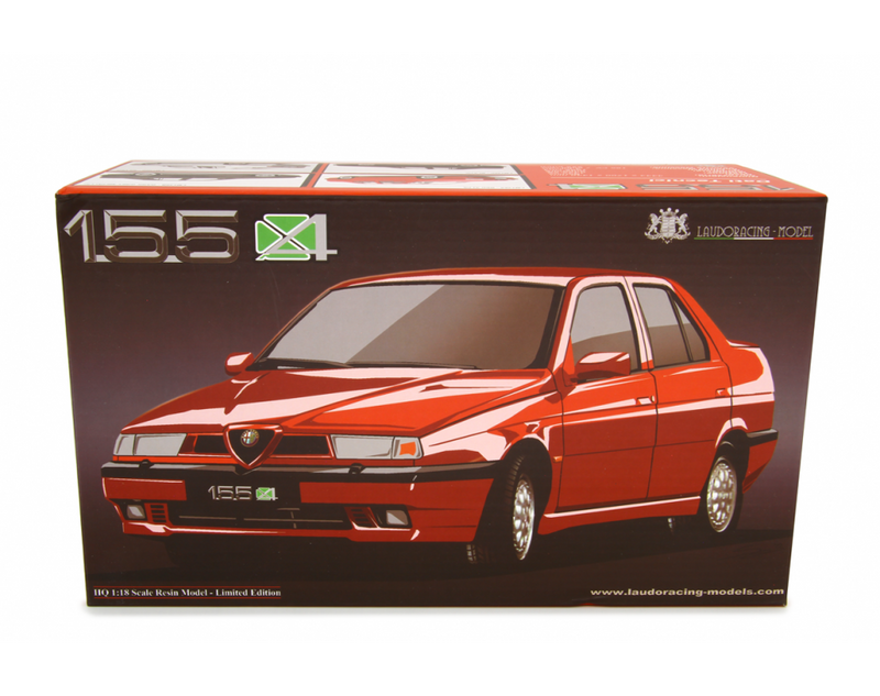 Alfa Romeo 155 2.0i turbo 16V Q4 1992 Nero 1:18 - 66099
