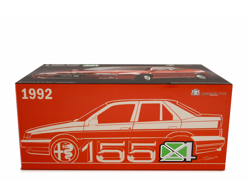Alfa Romeo 155 2.0i turbo 16V Q4 1992 Nero 1:18 - 66100