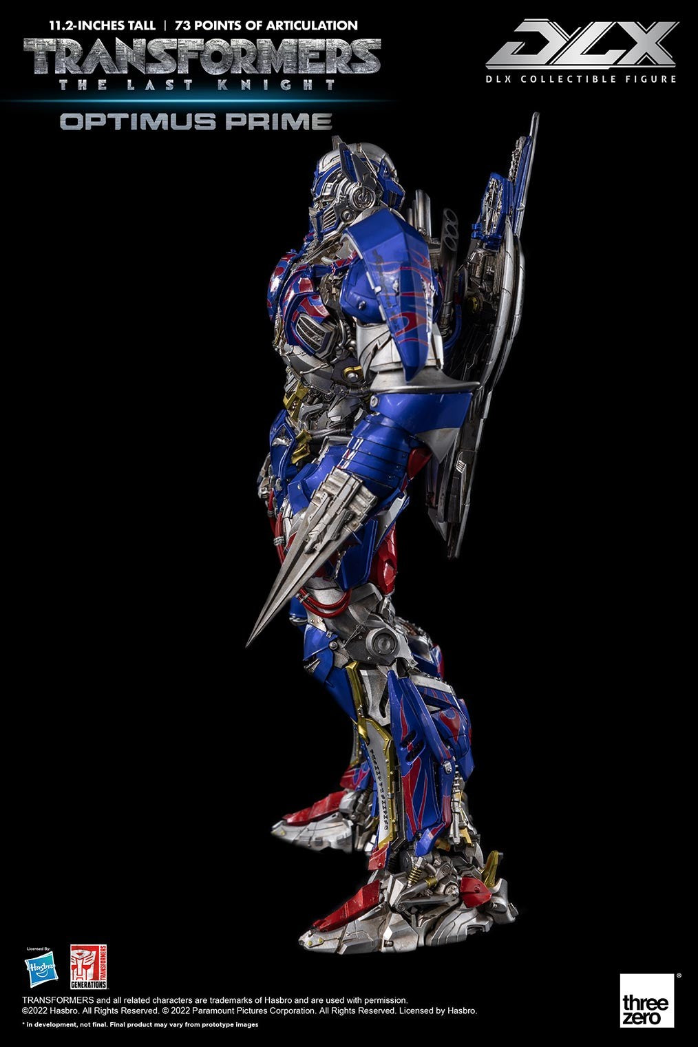Optimus Prime Transformers The Last Knight Premium Scale Threezero AF - 66293