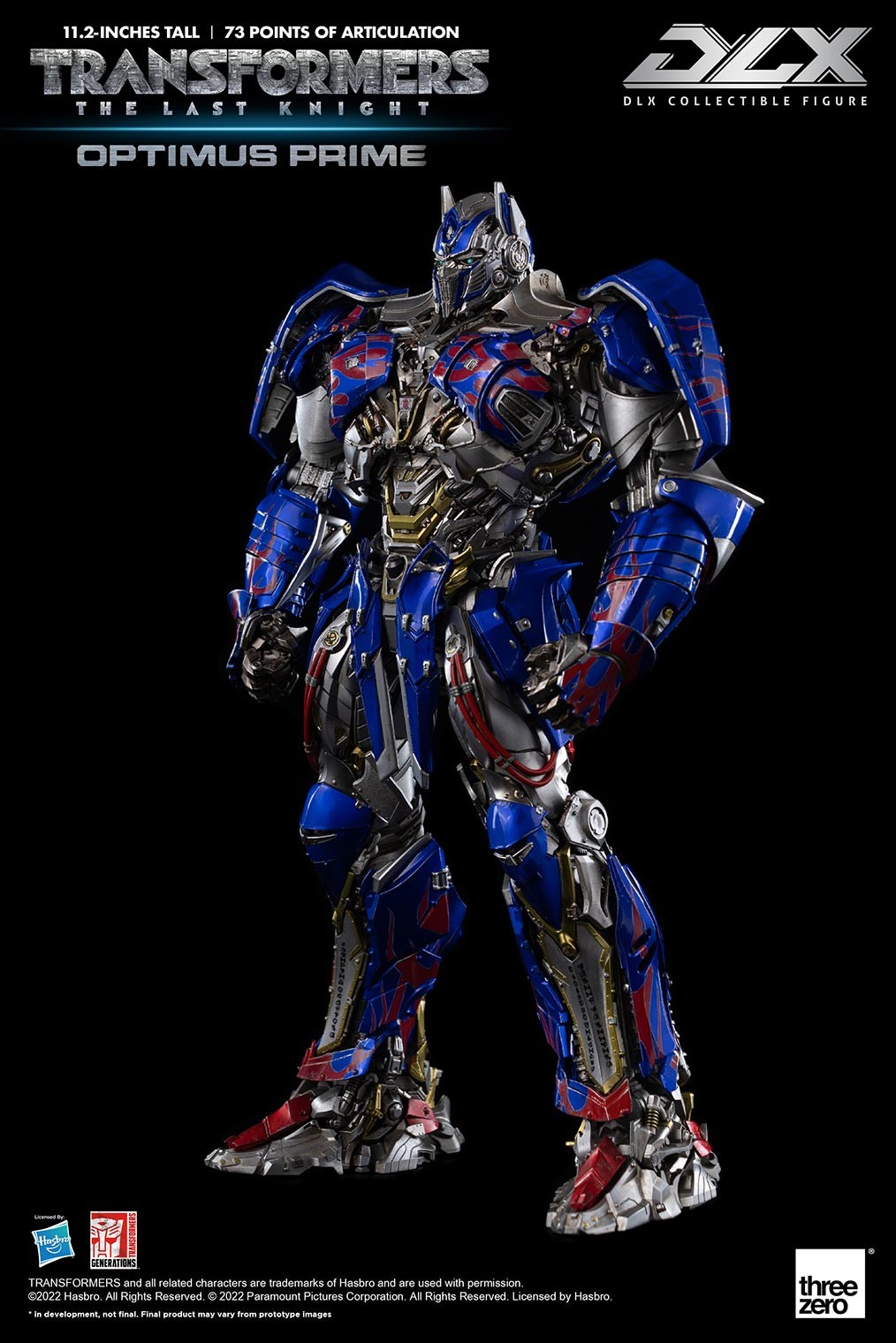 Optimus Prime Transformers The Last Knight Premium Scale Threezero AF - 66310