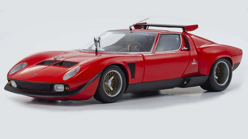 Lamborghini Miura SVR 1970 Red - Black 1:18 - 66434