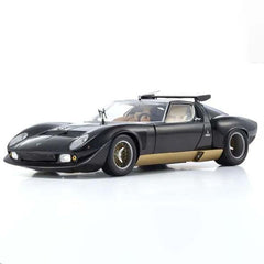 Lamborghini Miura SVR 1970 Black - Gold 1:18 - 66441