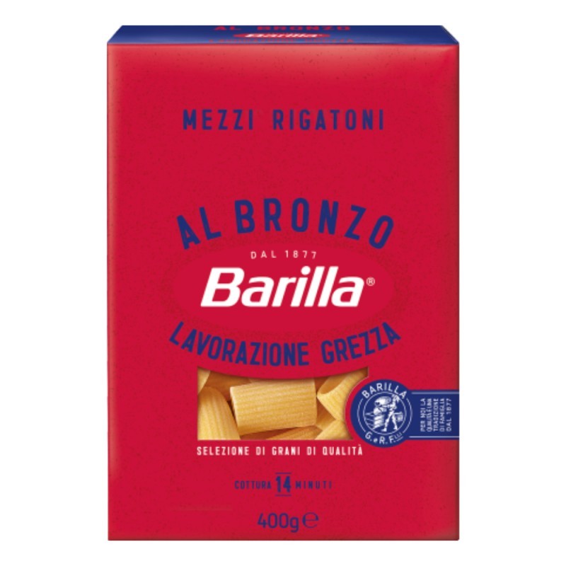 Mezzi Rigatoni Barilla al Bronzo 400gr - 66463