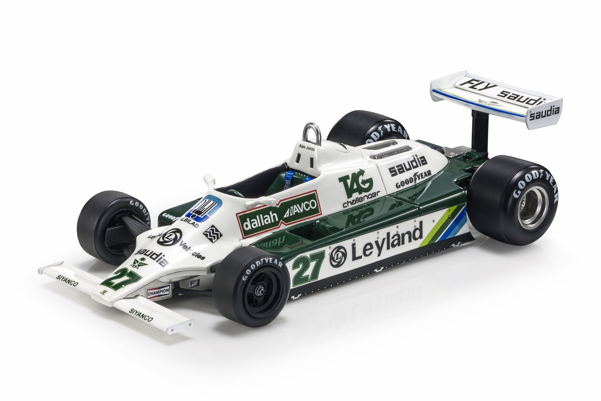 Williams Ford FW07B Winner French GP 1980 World Champion Alan Jones 1:18 - 66551