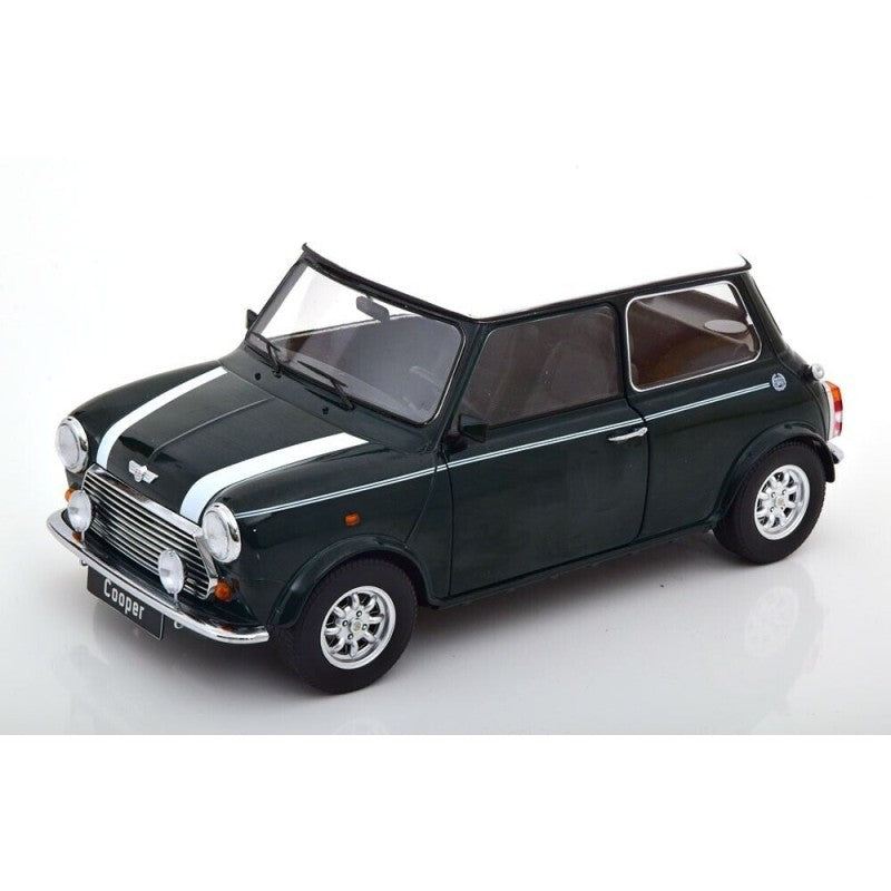 Mini Cooper 1992 LHD Dark Green White 1:12 - 66567