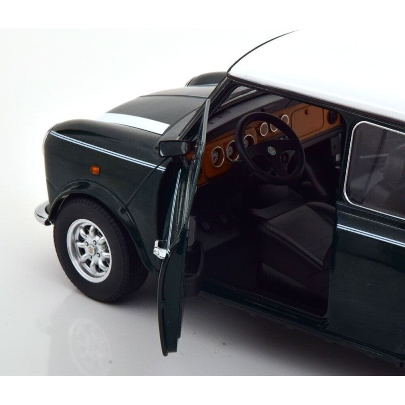 Mini Cooper 1992 LHD Dark Green White 1:12 - 66569