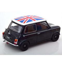 Mini Cooper 1992 LHD Black White Union Jack 1:12 - 66575