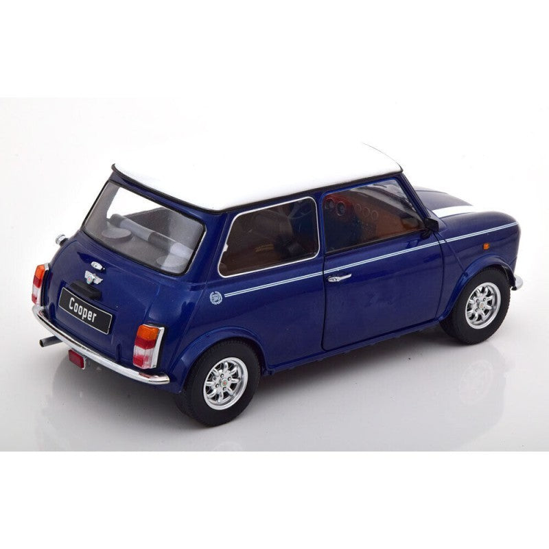 Mini Cooper 1992 LHD Blue Metallic - White 1:12 - 66579