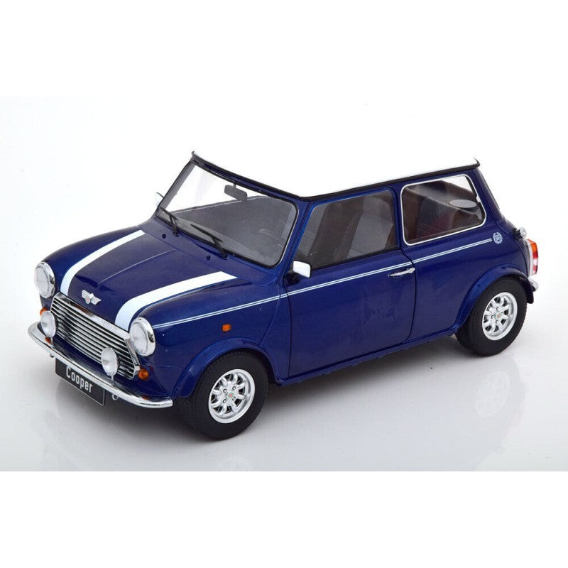 Mini Cooper 1992 LHD Blue Metallic - White 1:12 - 66580