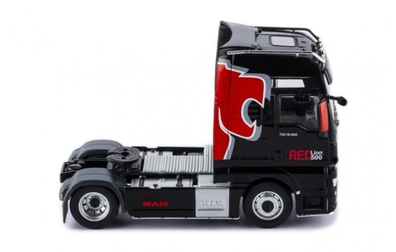 Man TGX XXL 2018 D38 500 Black Red Lion 1:43 - 66634