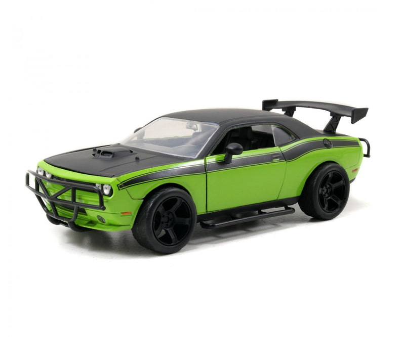 Dodge Challenger 2008  Off Road "Fast and Furious 7" Letty's green/black 1:24 - 66924