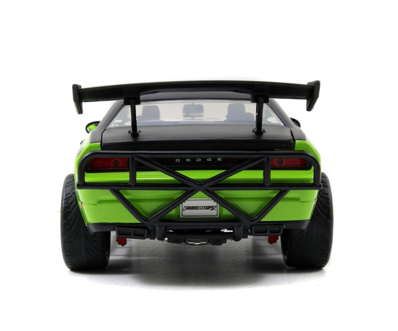 Dodge Challenger 2008  Off Road "Fast and Furious 7" Letty's green/black 1:24 - 66927