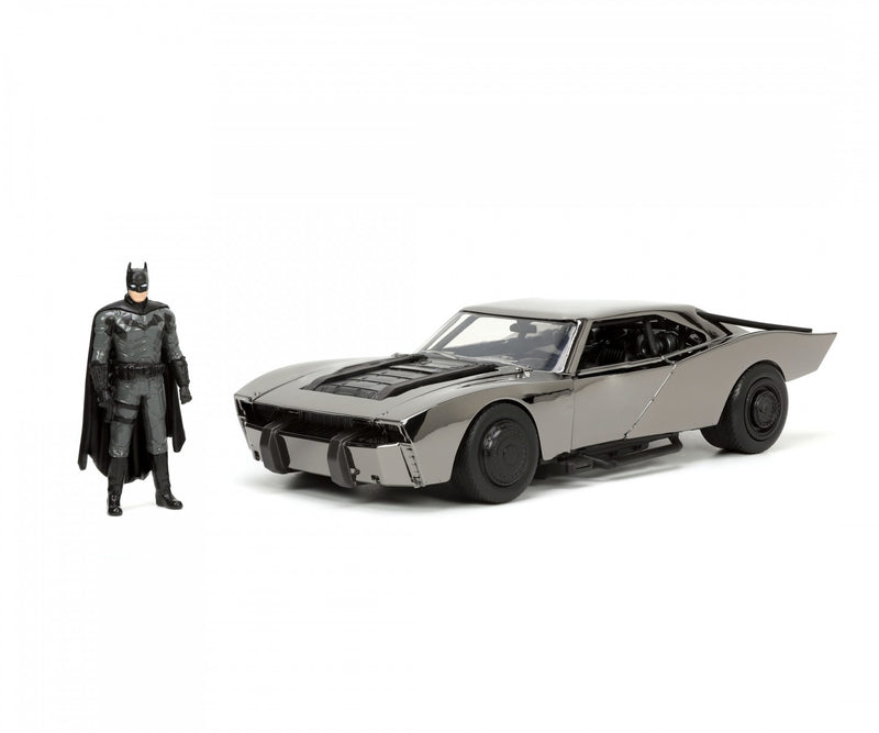 Batmobile 2022 Comic Con with Batman Figure Black Chrome 1:24 - 66950