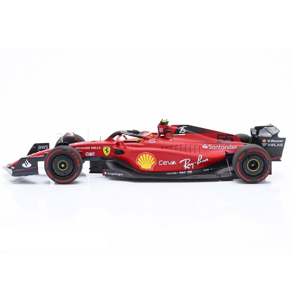 Ferrari F1 2022 F1-75 Bahrain Gp 2nd Carlos Sainz 1:18 - 67005