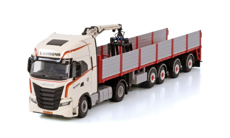 Iveco S-Way AS High 4x2 "Sevriens " brick trailer 1:50 - 67084