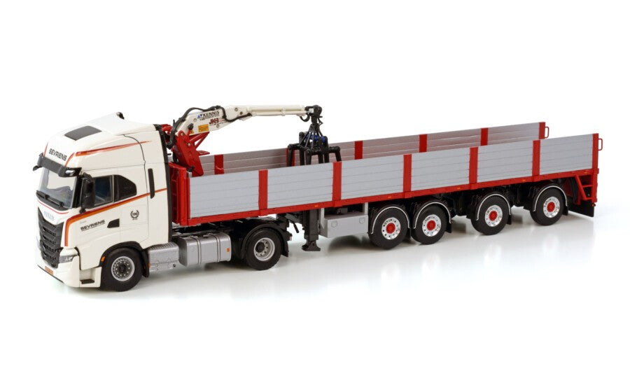 Iveco S-Way AS High 4x2 "Sevriens " brick trailer 1:50 - 67085