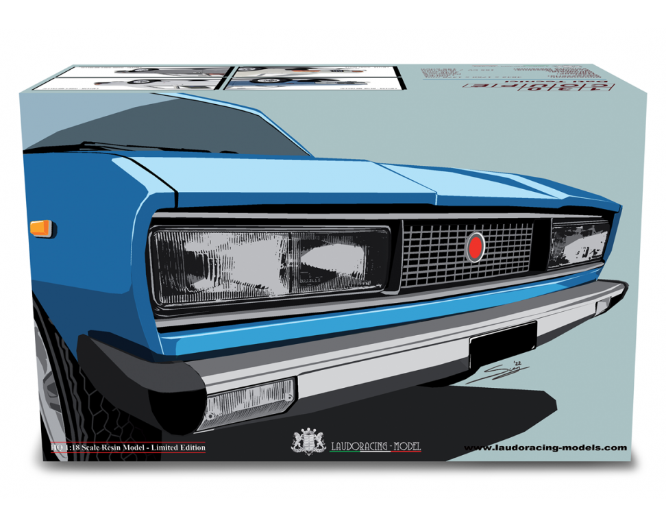 Fiat 130 Coupé 1971 Grigio metallizzato 1:18 - 67246