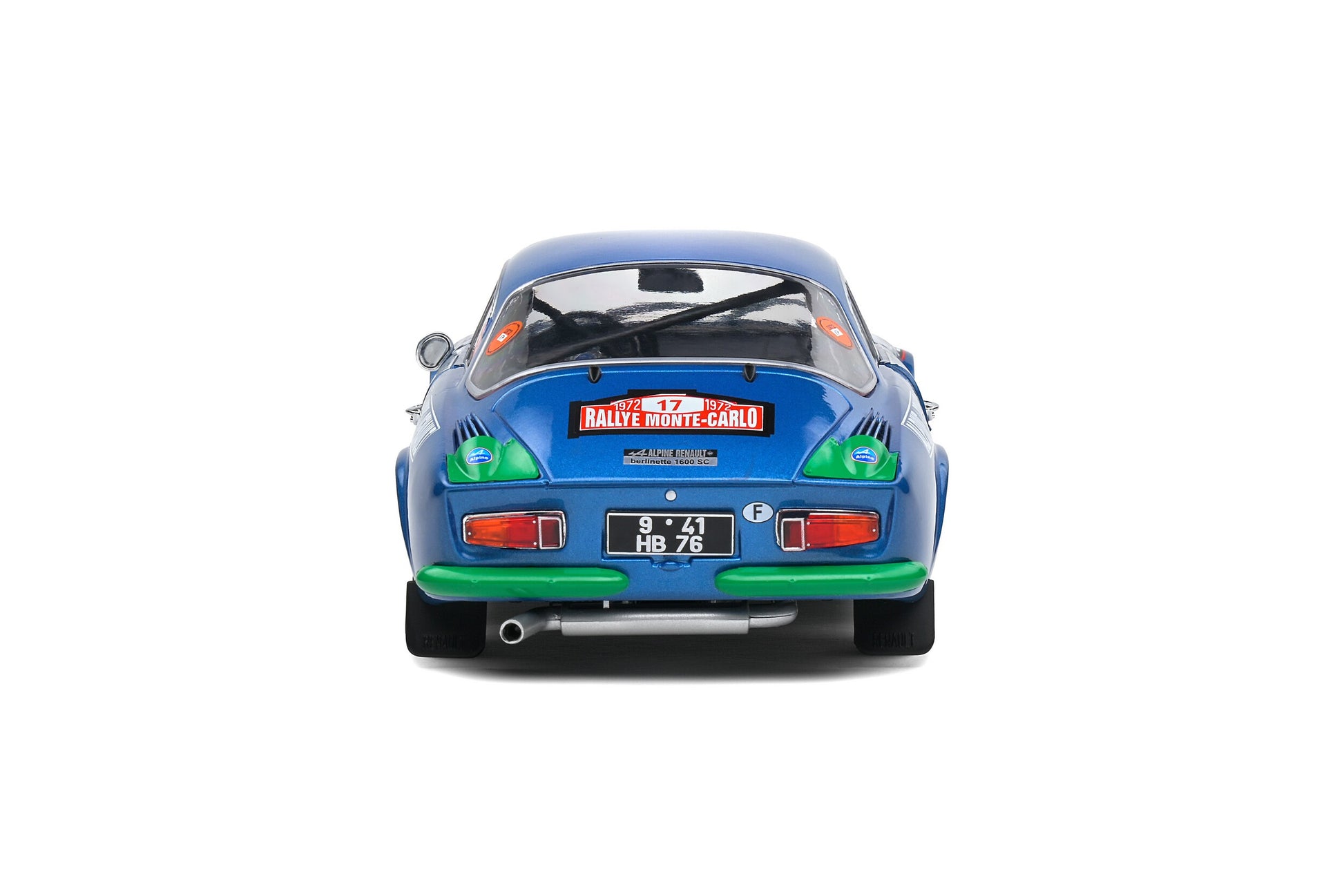 Alpine-Renault A110 1600S Rallye Monte Carlo 1972 Bernard Darniche, Alain Mahé 1:18 - 67463