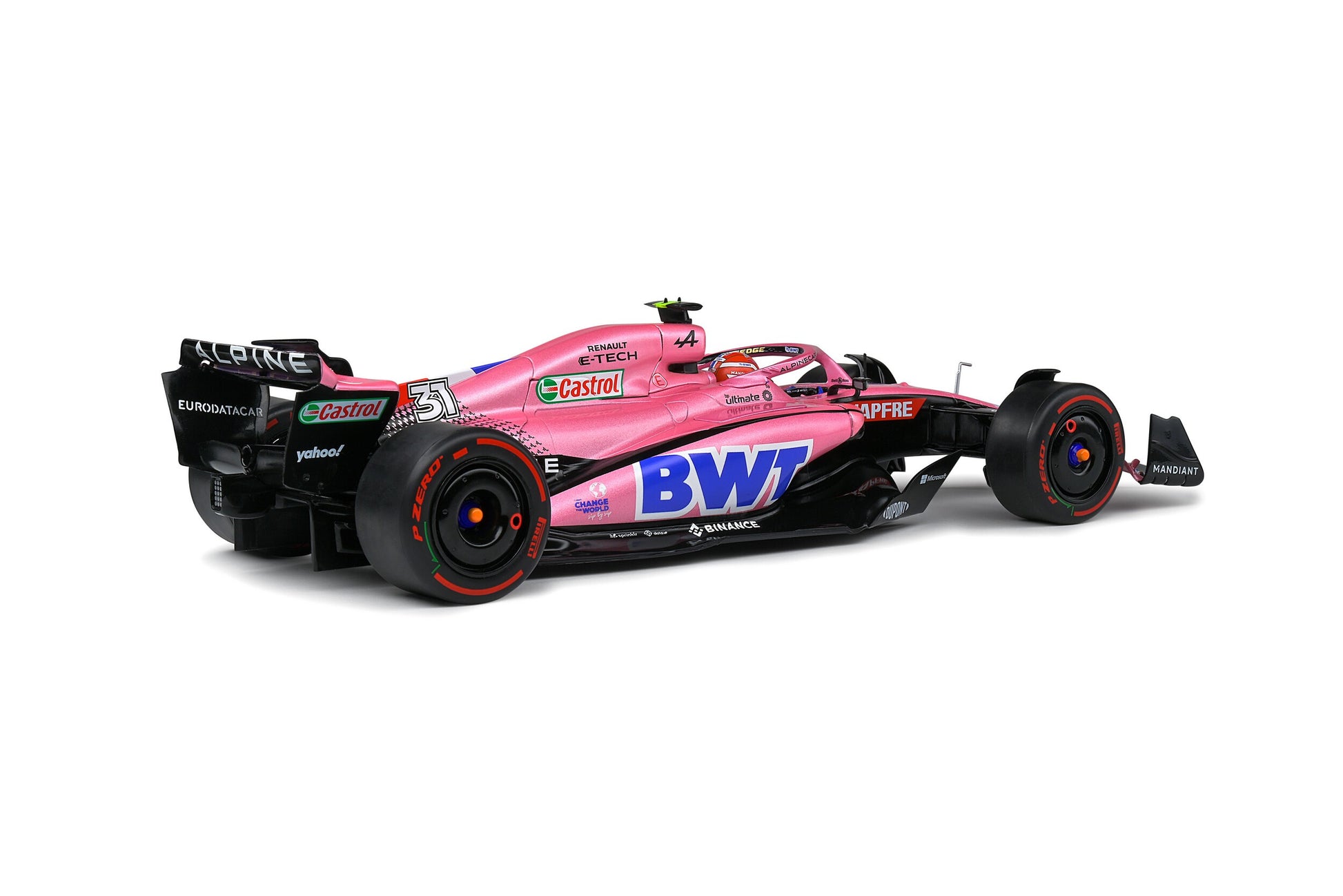 Alpine A522 BWT F1 Team 6th Saudi Arabian GP 2022 Esteban Ocon 1:18 - 67666