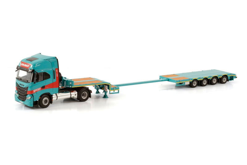 Iveco S-Way AS Hight 4X2 Semi Low Loader "Gruber" (I) 1:50 - 67921