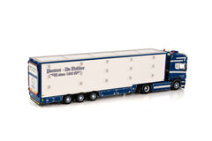 Scania R Streamline Topline 4x2 Live Stock Trailer Iso Term "Peeters De Bakker" 1:50 - 67928