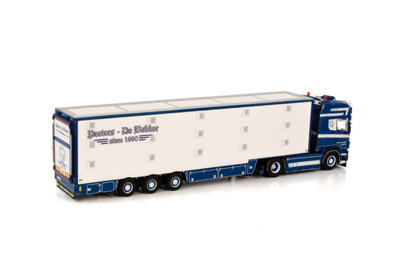 Scania R Streamline Topline 4x2 Live Stock Trailer Iso Term "Peeters De Bakker" 1:50 - 67928