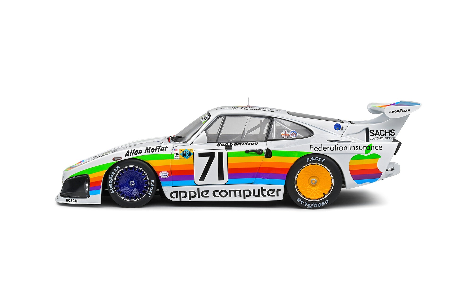 Porsche 935 K3 "Apple Computer" 24h LeMans 1980 Bobby Rahal - Allan Moffat - Bob Garretson 1:18 - 68005