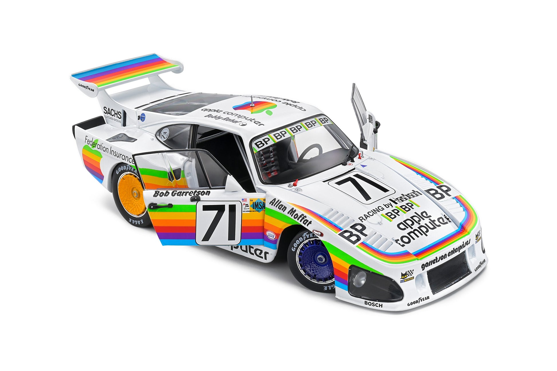 Porsche 935 K3 "Apple Computer" 24h LeMans 1980 Bobby Rahal - Allan Moffat - Bob Garretson 1:18 - 68011