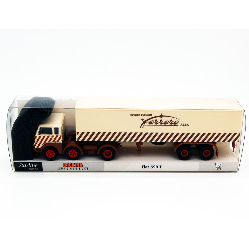 Fiat 690T con Semirimorchio Industria Dolciaria "Ferrero" 1:87 - 68102