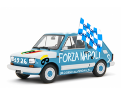 Fiat 126 Personal Forza Napoli 3° Scudetto Azzurro - Bianco 1:18 - 68786