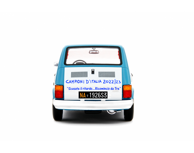 Fiat 126 Personal Forza Napoli 3° Scudetto Azzurro - Bianco 1:18 - 68791
