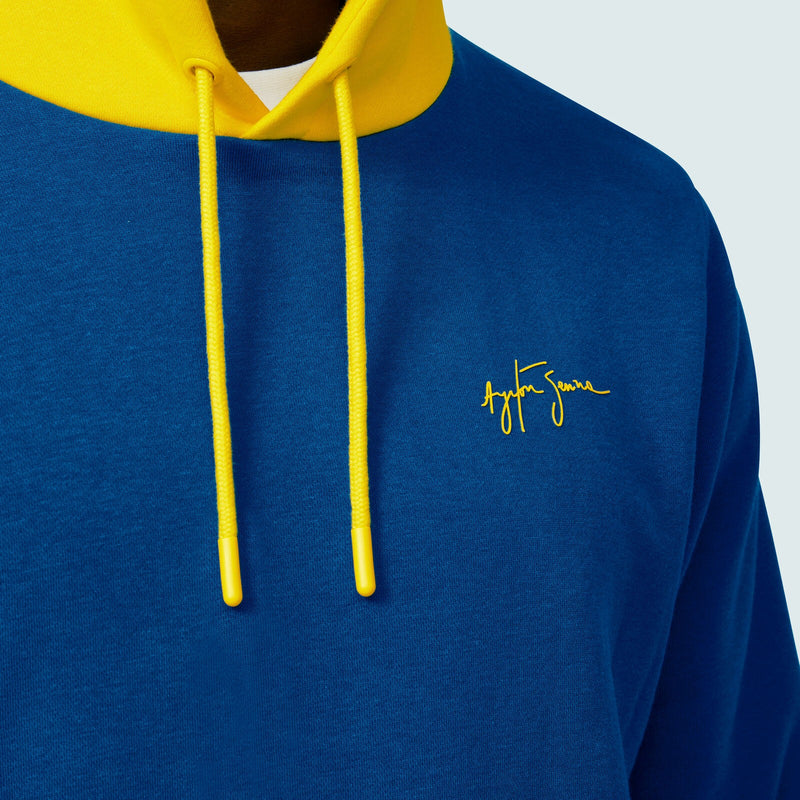 Ayrton Senna Stripe Hoodie Felpa - 68840