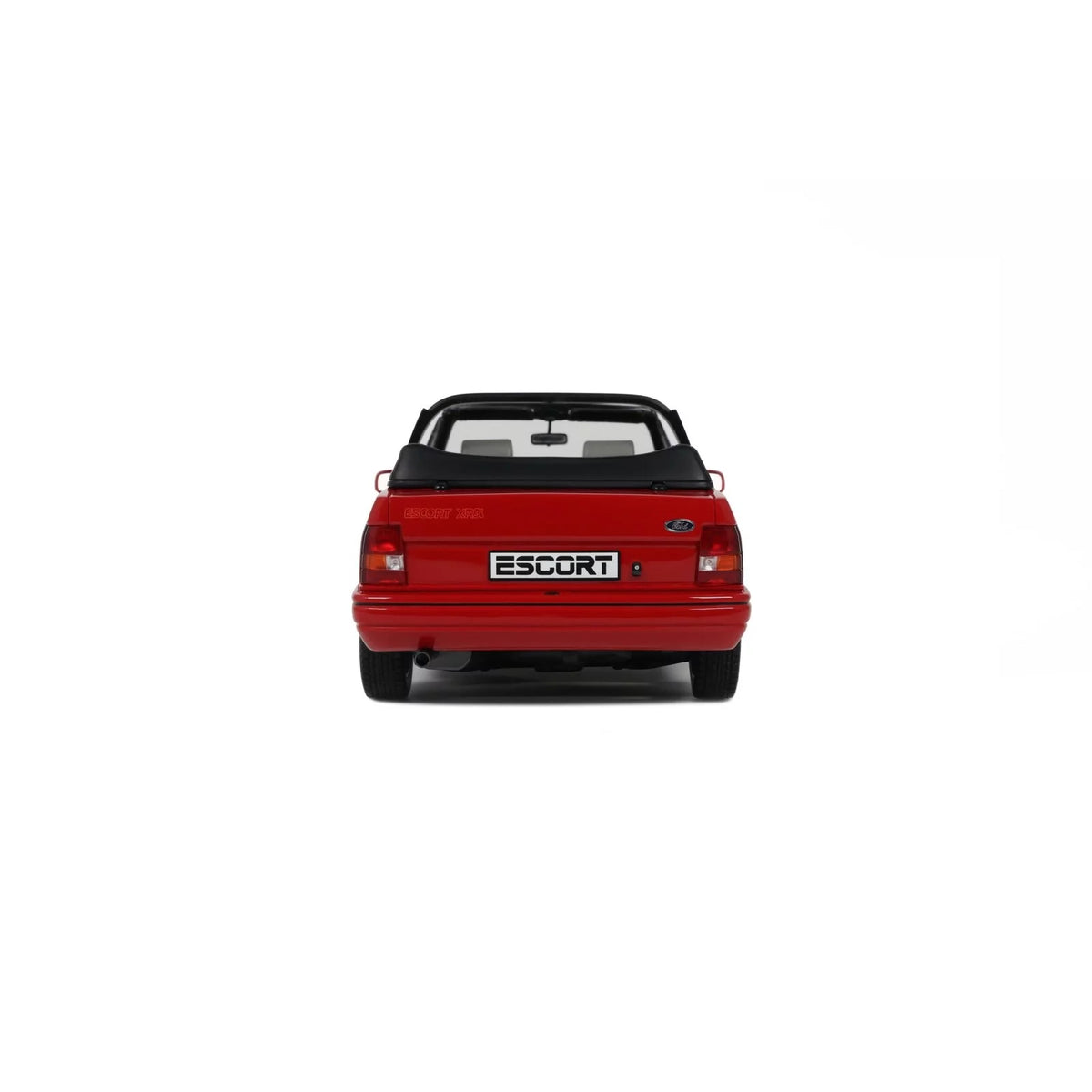 Ford Escort Mk4 XR3i Cabriolet 1986 Flamenco-Rot 1:18-5