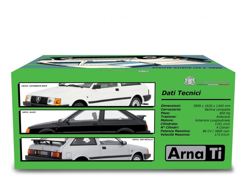 Alfa Romeo Arna 1.3 TI 1984 Nero 1:18 - 69066