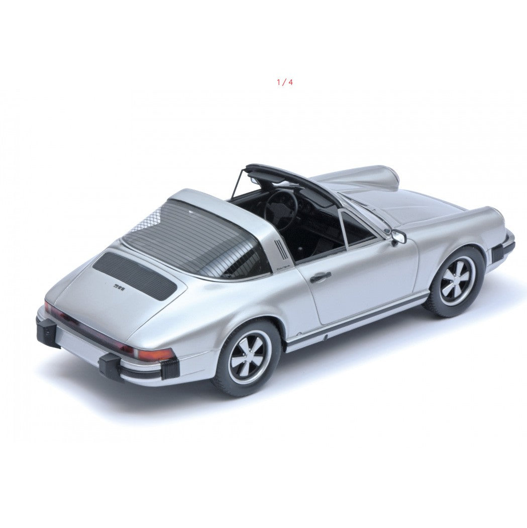 Porsche 911 Turbo Targa 1977 silver metallic 1:18 - 69222