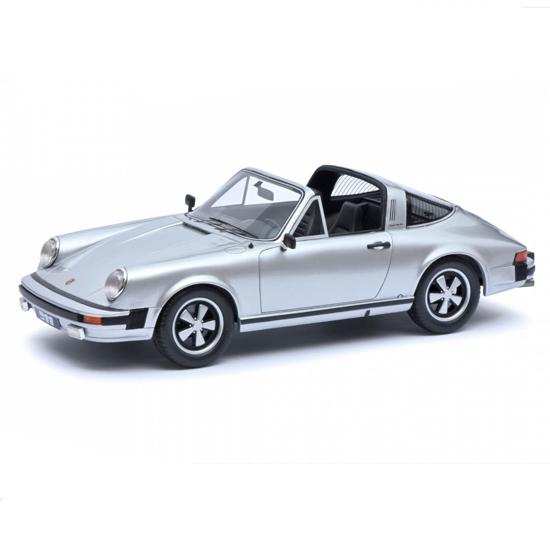Porsche 911 Turbo Targa 1977 silver metallic 1:18 - 69223