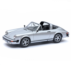Porsche 911 Turbo Targa 1977 silver metallic 1:18 - 69223