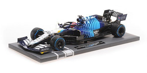 Williams Racing Mercedes FW43B 2nd place Belgian Gp 2021 George Russel 1:18 - 69515