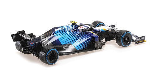 Williams Racing Mercedes FW43B Belgian Gp 2021 Nicolas Latifi 1:18 - 69522