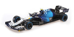 Williams Racing Mercedes FW43B Belgian Gp 2021 Nicolas Latifi 1:18 - 69525